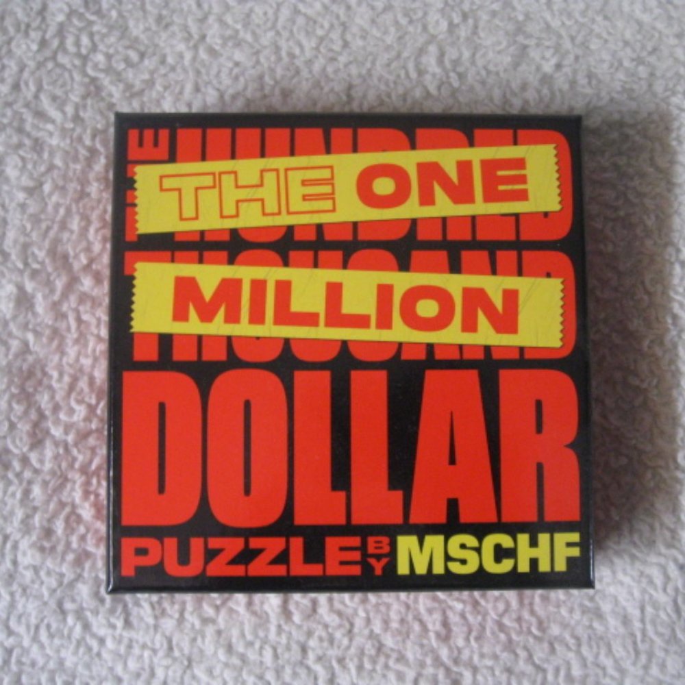 The One Million Dollar Puzzle by Mschf